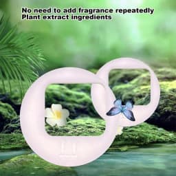Solar-Powered Car Air Fresheners long-lasting Car Scent Diffuser Eco-Friendly Aromatherapy Car Decorations Accessories