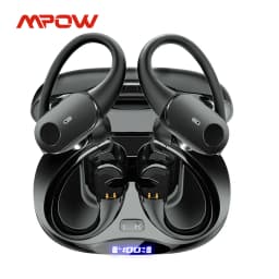 Mpow T68 TWS Wireless Earbuds Bluetooth 5.3 In Ear Earphones LED Digital Display True Wireless Headphones for Gym Sports Work