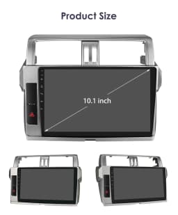 Hizpo Car Multimedia Navigation For Toyota Land Cruiser Prado 150 2013-2017 Radio 2 din Android Autoradio CarPlay Stereo 8+128G