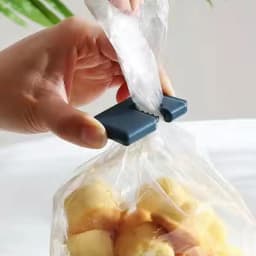 Bread Bag Closures Squeeze And Lock Clips Food Bag Sealing Tool 6pcs Snack Bread Sealing Clips For Dried Fruit Food Bread Bags