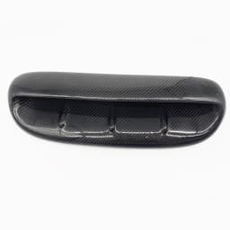 For Mini Cooper S R53 R50 2002-2006 2-Door Front Engine Air Vent Trim Cover Carbon Fiber Car Upper Hood Bonnet Scoop Outlet Cap