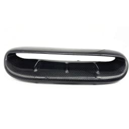 For Mini Cooper S R53 R50 2002-2006 2-Door Front Engine Air Vent Trim Cover Carbon Fiber Car Upper Hood Bonnet Scoop Outlet Cap