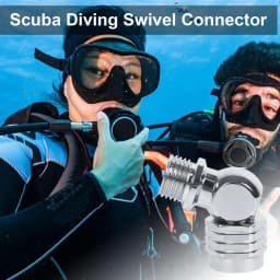 Second Stage Dive Regulator Adapter 110 Degree Diving Second Stage Regulator Adapter Underwater Flexible Adapter For Diving