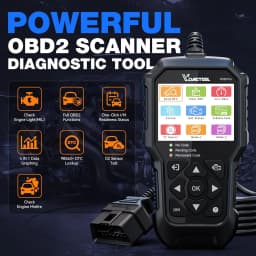 VDIAGTOOL VD30PRO OBD2 Scanner Car Engine Fault Code Reader OBDII Diagnostic Check Engine Light Live Data Battery Voltage Tester
