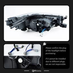 AKD Head Lamp for Toyota HILUX REVO LED Headlight 2021-2022 Headlights HILUX DRL Turn Signal High Beam Angel Eye Projector Lens