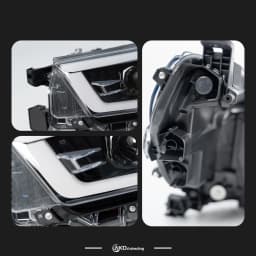 AKD Head Lamp for Toyota HILUX REVO LED Headlight 2021-2022 Headlights HILUX DRL Turn Signal High Beam Angel Eye Projector Lens