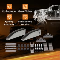 Rear Leaf Spring Relocation Pocket Kit For Chevy Belair 150 210 1955 1956-1957