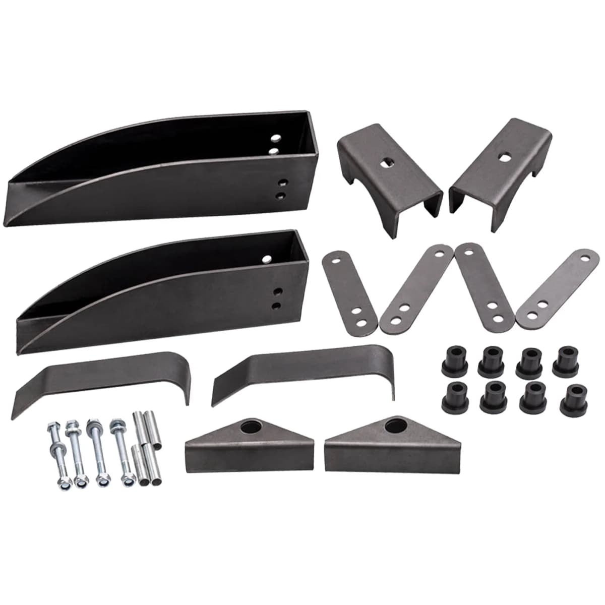 Rear Leaf Spring Relocation Pocket Kit For Chevy Belair 150 210 1955 1956-1957