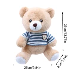Golf Club Driver Head Cover Bear Shape Club Head Cover Funny Golf Rod Head Covers Plush Cartoon Animal Design For Golf Sports