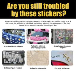60ml Quick And Easy Sticker Remover Tool Sticky Remover Wall Sticker Glue Removal Car Glass Label Cleaner Adhesive Glue Spray