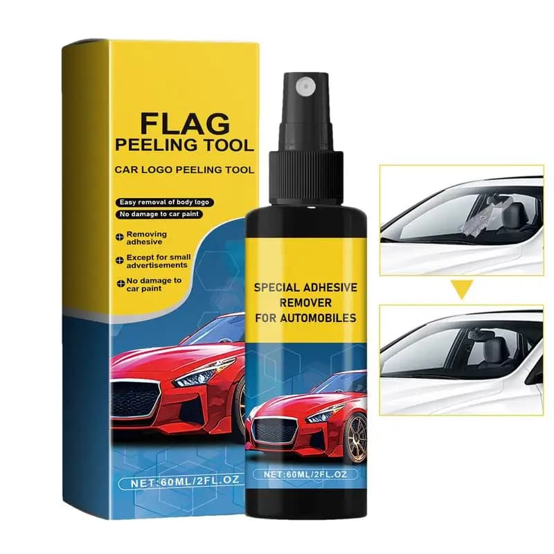 60ml Quick And Easy Sticker Remover Tool Sticky Remover Wall Sticker Glue Removal Car Glass Label Cleaner Adhesive Glue Spray