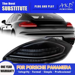 AKD Tail Lamp for Porsche Panamera 970.1 970.2 LED Tail Light 2010-2013 Rear Fog Brake Turn Signal Automotive Accessories