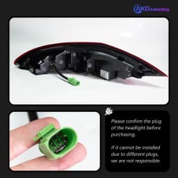 AKD Tail Lamp for Porsche Panamera 970.1 970.2 LED Tail Light 2010-2013 Rear Fog Brake Turn Signal Automotive Accessories
