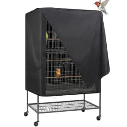 New Bird Cage Cover Washable Good Night Bird Cage Waterproof Aviary for Parrot Cage Pet Dust Covers Oxford Cloth Hood