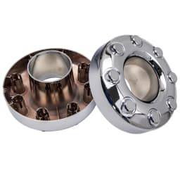 1 PAIR For Ford F350 Super Duty Dually Front 4X4 Open Wheel Center Hub Cap 05-18