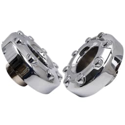 1 PAIR For Ford F350 Super Duty Dually Front 4X4 Open Wheel Center Hub Cap 05-18
