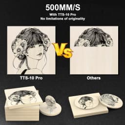 Two Trees TTS 10 Pro Laser Engraver With Wifi Offline Control 10W Laser Engraving Machine for Glass Metal Leather Carving