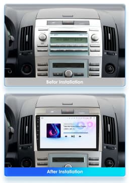 2 din Carplay Android Auto Radio For Toyota Corolla Verso AR10 2004-2009 Car Multimedia GPS autoradio RDS DSP 4G Octa Core 7862