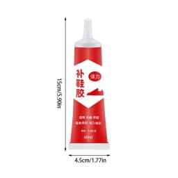 Shoe Sole Glue 60ml Boot Glue Strong Leather Adhesive Shoe Glue Repair Adhesive Sneaker Glue Sole Repair For Sports Shoes