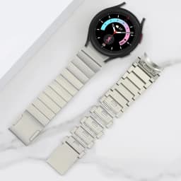 Bracelet for Samsung Galaxy Watch 6 Classic 47mm 43mm Band 4 42 46mm No Gaps Stainless Steel Strap for Watch4 5 Pro 44mm 40 45mm