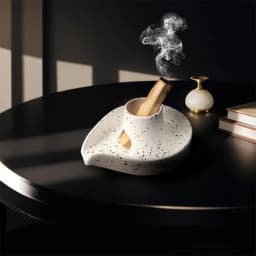 Smudge Sticks Holder Incense Burning Holder Incense Burner Bowl For Yoga Room Meditation Gymnastics Reading Gymnastic