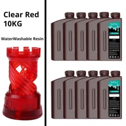 SUNLU 10KG ABS-Like/ Standard / Water-Wash/PA-Like/ 14K High Precision Resin 405nm Rapid UV-Curing Photopolymer Resin 1KG/Bottle