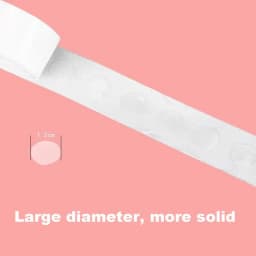 Adhesive Double Sided Clear Dots Balloon Tape 5 Rolls Glue Dot With Strong Adhesion Sticky Dots Portable Arts & Crafts Tape For