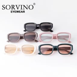 SORVINO Fashion Pink Square Sunglasses Men Women Luxury Design Small Rectangle Street Sun Glasses Ladies Vintage Driving Shades