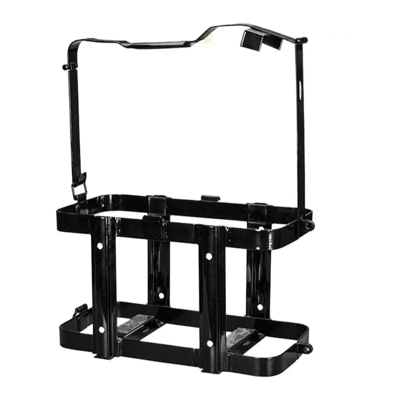Water Container Mounting Bracket 5 Gallon Water Storage Jug Bracket Lockable Water Bucket Bracket Metal Water Carrier Rack For