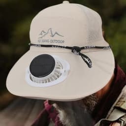 Men Women Hat Solar Energy&USBCharging Fan Caps Fishing Hats With Cooling Fan Sun Protection For Casual Outdoor Sports