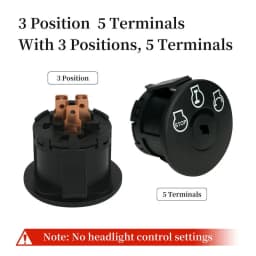 Lawn Mower Tractor Ignition Ignition Button For Mower Lawn Mower Button Easy Installation For Worker For Most Lawn Mower