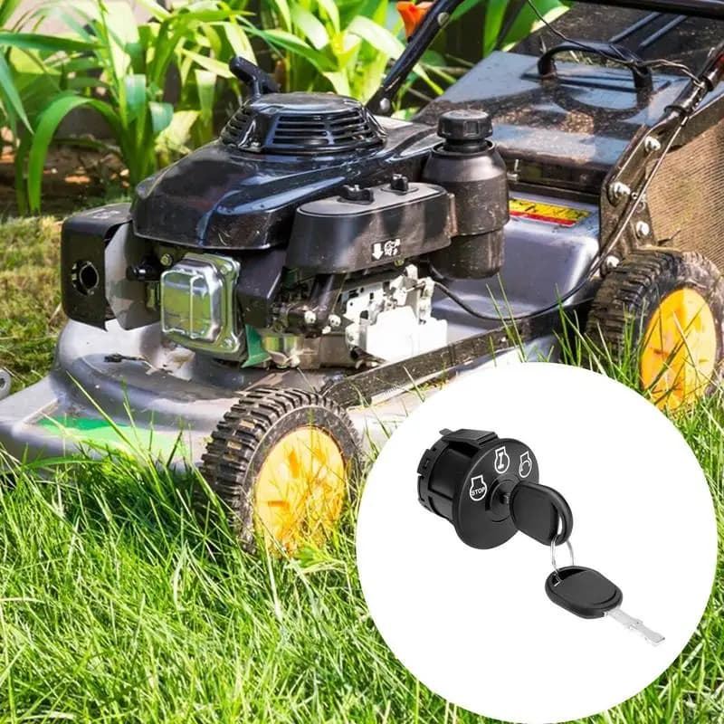 Lawn Mower Tractor Ignition Ignition Button For Mower Lawn Mower Button Easy Installation For Worker For Most Lawn Mower