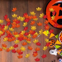 Maple Leaves Confetti Thanksgiving Confetti Fall Confetti 15g Thanksgiving Day Maple Leaves Sequins Confetti Autumn Party