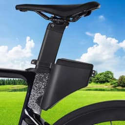 Bikes Saddle Bag Large Capacity Bikes Frame Bag Bicycles Saddle Bag Streamlined Rear Rack Bag Bicycles Rack Bag For Tools Spare