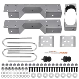 Rear 8" Drop Lower Flip & C-Notch Kit For Chevy Silverado GMC Sierra C3500 88-98