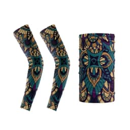 Men's Arm Sleeves Outdoor Cooling Ice Silk Arm Protection Sleeves Moisture-Wicking Outdoor Arm Sleeves For Cycling Fishing