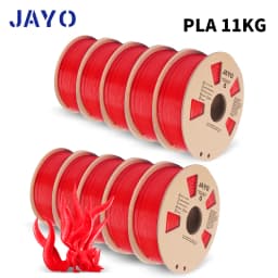 JAYO 3D Printer part PETG/PLA Meta/PLA/SILK/PLA PLUS/TPU Filament 1.75mm for 10Rolls FDM 100% No Bubbel craft part DIY Materials
