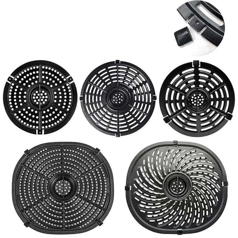 10Pcs/set Silicone Air Fryer Rubber Bumpers Reusable Rubber Protective Feet Covers Air Fryer Rubber Feet Replacement