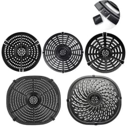 10Pcs/set Silicone Air Fryer Rubber Bumpers Reusable Rubber Protective Feet Covers Air Fryer Rubber Feet Replacement
