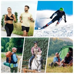 Hydration Pack High Capacity Water Bladder Leak-Proof Hydration Packs Convenient Versatile Odorless Water Storage For Hiking