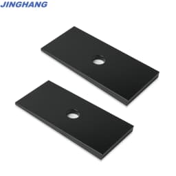 2.5" Degree Angle Correction Suspension Pinion Axle Shims Leaf Wedge Lift Black