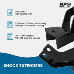 2x Rear Lowering Shock Extenders For Chevy Suburban Avalanche 1500 Tahoe 00-06