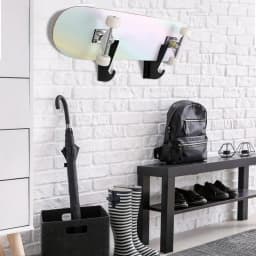 Skateboard Rack Wall Mount Horizontal Skateboard Wall Mounted Hanger Storage Skateboard Stand Skateboard Shelf Fits Virtually