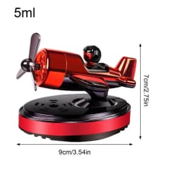 Car Air Freshener Diffuser Solar Helicopter Interior Accessories Decoration Propeller Rotating Auto Perfume Diffuser Supplies