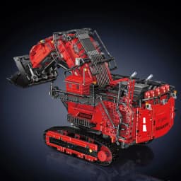 Mould King 17070/17071 Technical Car Building Block Remote Control R9800 Excavator Model Assembly Truck Brick Kid Christmas Gift