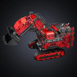 Mould King 17070/17071 Technical Car Building Block Remote Control R9800 Excavator Model Assembly Truck Brick Kid Christmas Gift