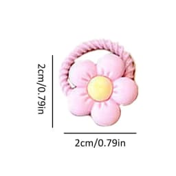 Minimalist Flower Headband High Elasticity Band For Women's Hair Tie Rope Artistic Hair Accessories