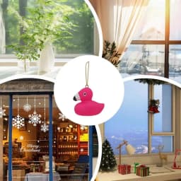 Christmas Tree Decorations Assorted Small 3D Figurine Tree Hangings Miniature Christmas Ornaments Funny Car Pendant With Wire