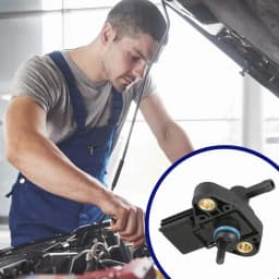 Car Engine Oil Pressure Sensor Engine Oil Pressure Sender Easy To Install Truck Pressure Sensor Reducing Frequent Replacement