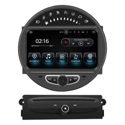 Android Auto Radio Head Unit for BMW Mini Roadster Countryman Paceman Upgrade Android 13 Apple CarPlay Car Stereo GPS Navi DVD